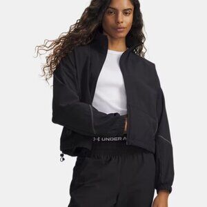 NWT UA Storm Unstoppable Insulated Bomber Jacket L Black - Women's